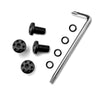 Guuun 1911 Grips Screws, 4 O Rings, T10 Torx Key, 4 Stainless Steel Screws Six Eyes Fancy 1911 Screws - H1-Screws-5K