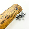 Guuun 1911 Grips Screws, 4 O Rings, T10 Torx Key, 4 Stainless Steel Screws Six Eyes Fancy 1911 Screws - H1-Screws-5K