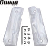 Guuun 1911 Grips High Polished Synthetic White Pearl & Ivory Pearl Resin Grips - H1-YKL-GM